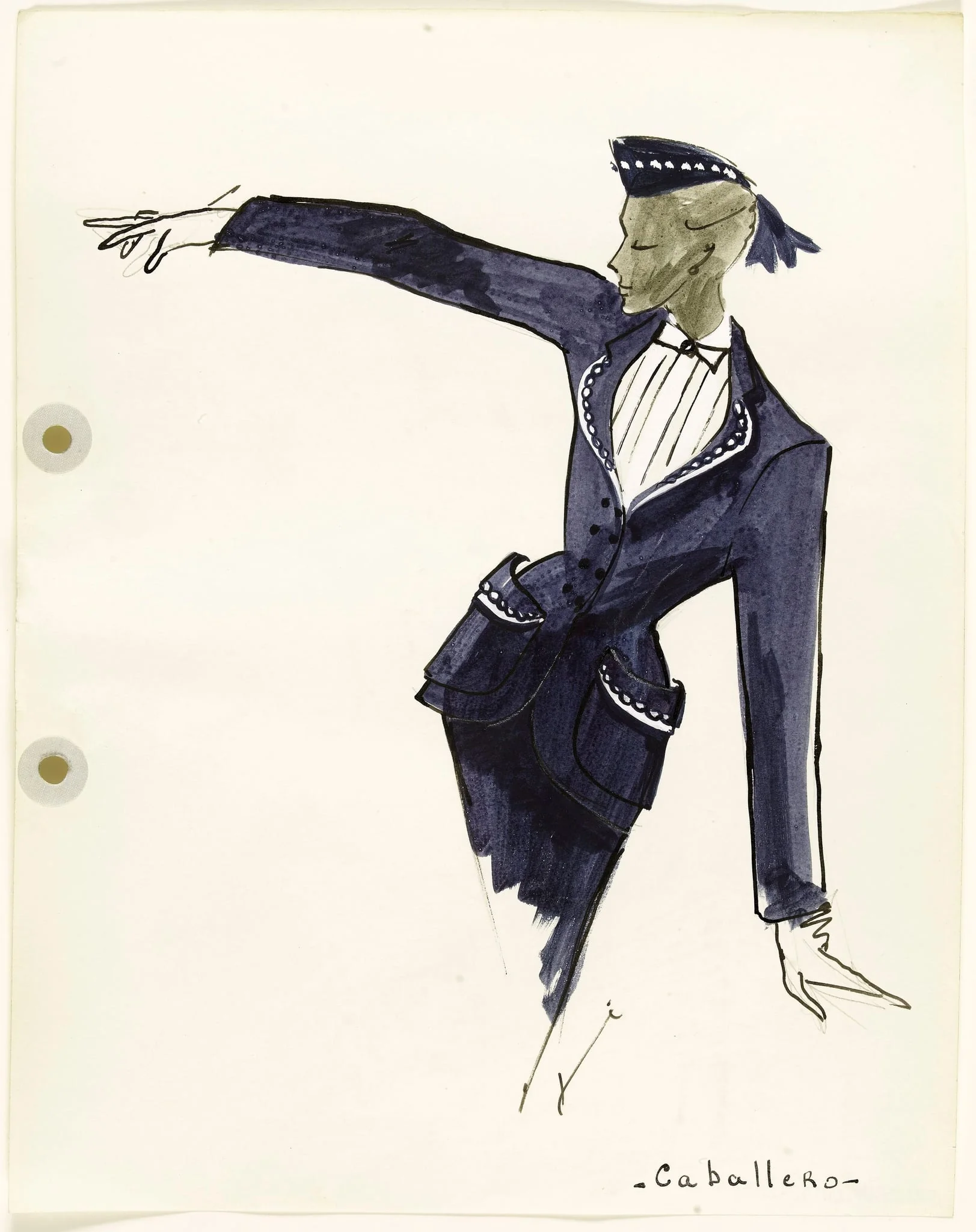 'Caballero', detail