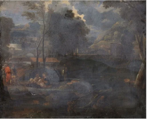 A Landscape, detail