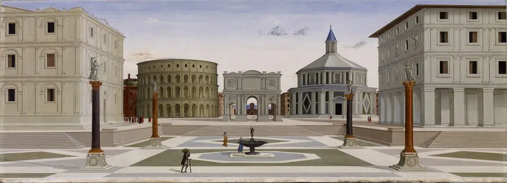 The Ideal City, by Fra Carnevale, oil