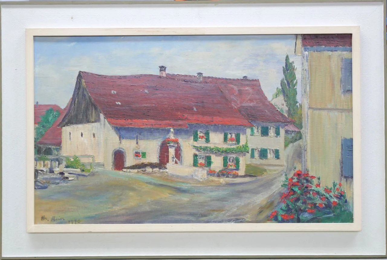 H.R. Meier - Malerei, Burggasse 9, detail