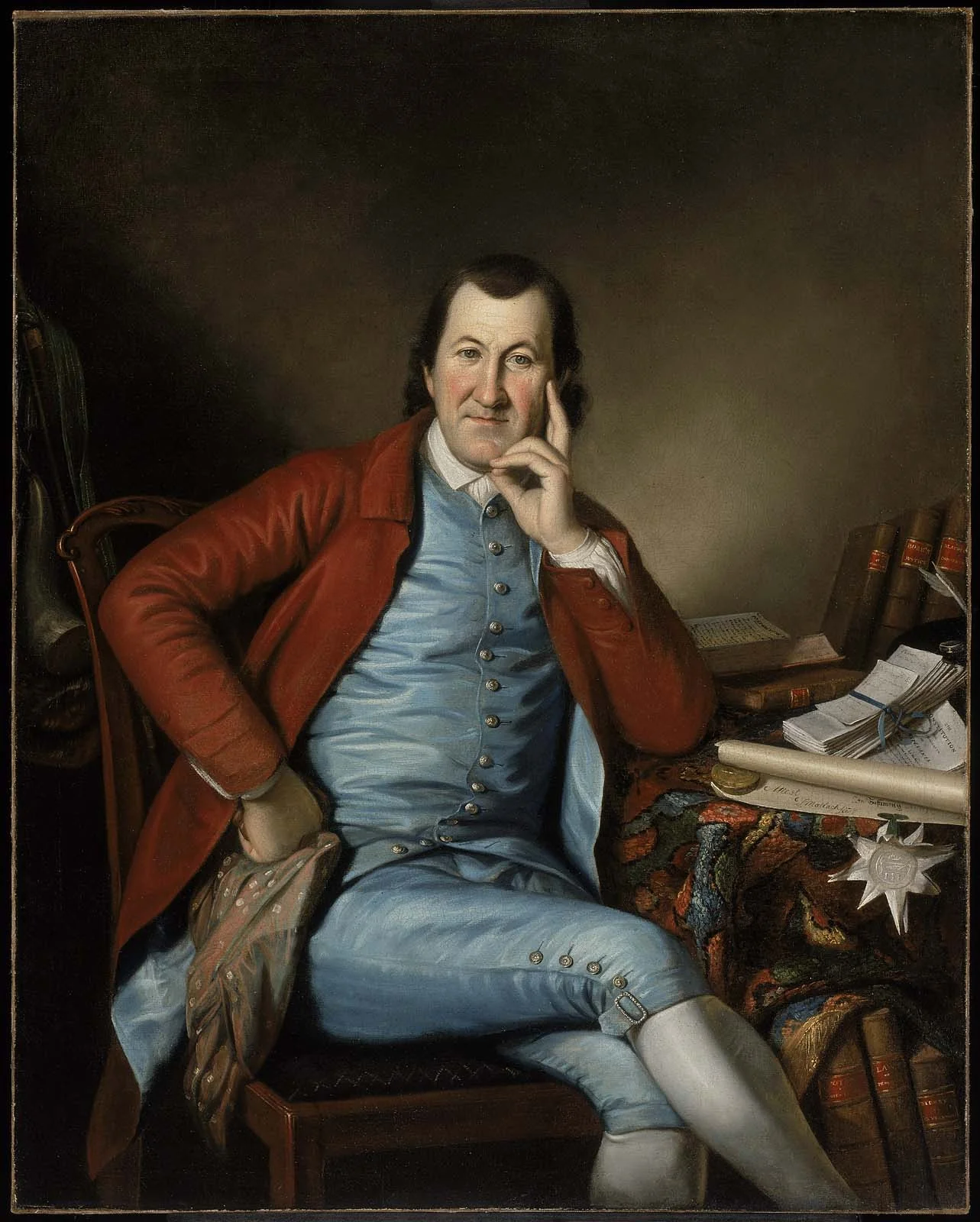 Timothy Matlack, detail