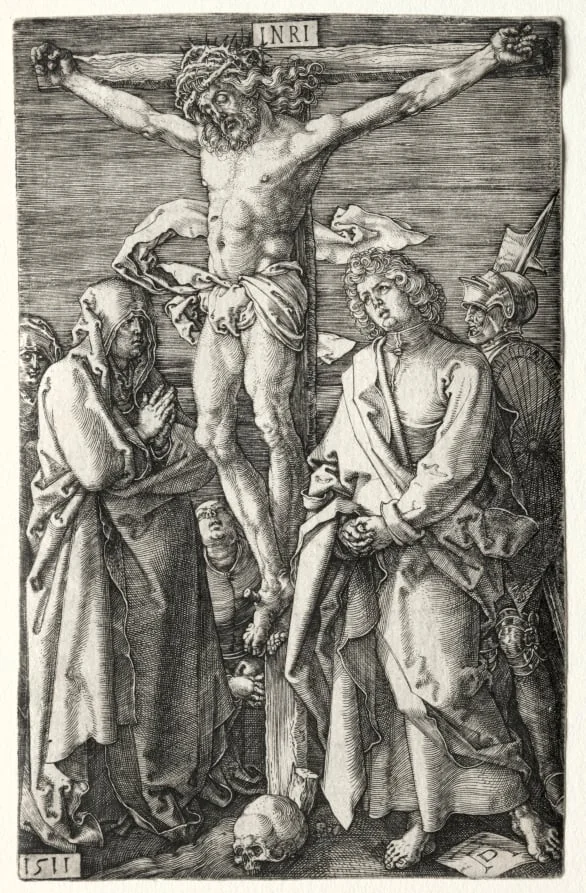 The Crucifixion, detail