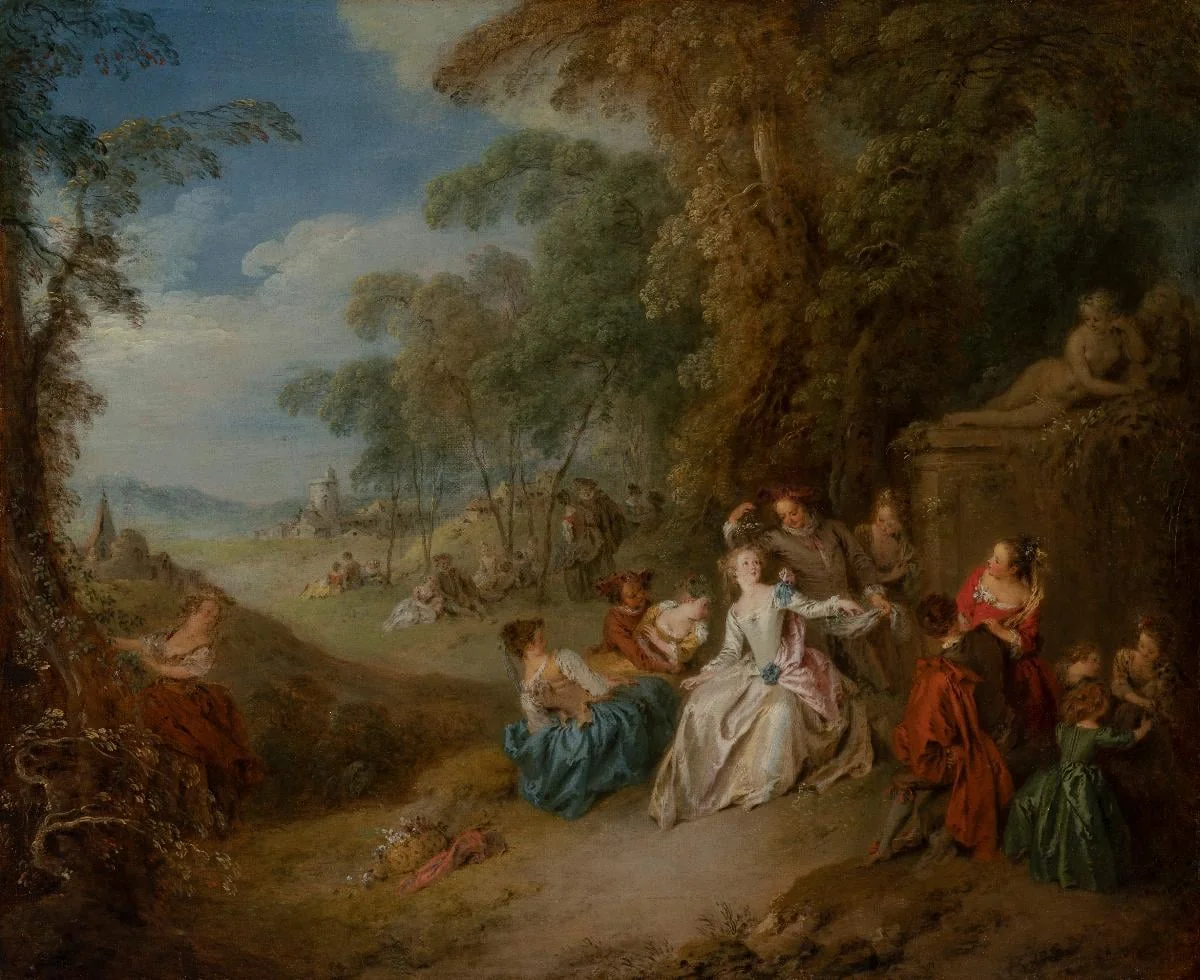 Fête Champêtre, detail