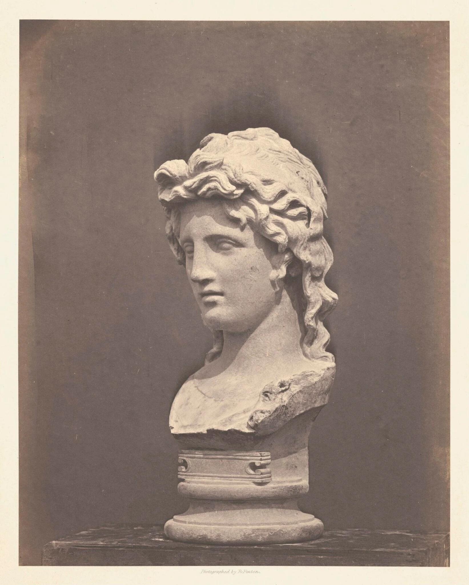 Bacchante, detail