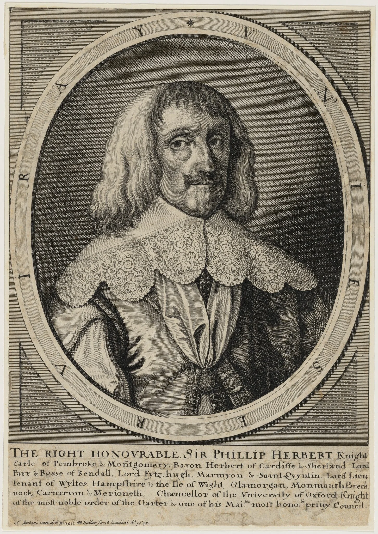 Philip Herbert, Fourth Earl of Pembroke, detail