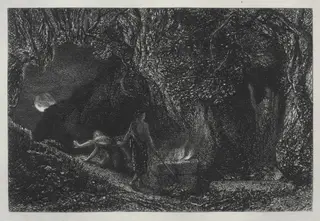 The Sepulchre, by Samuel Palmer