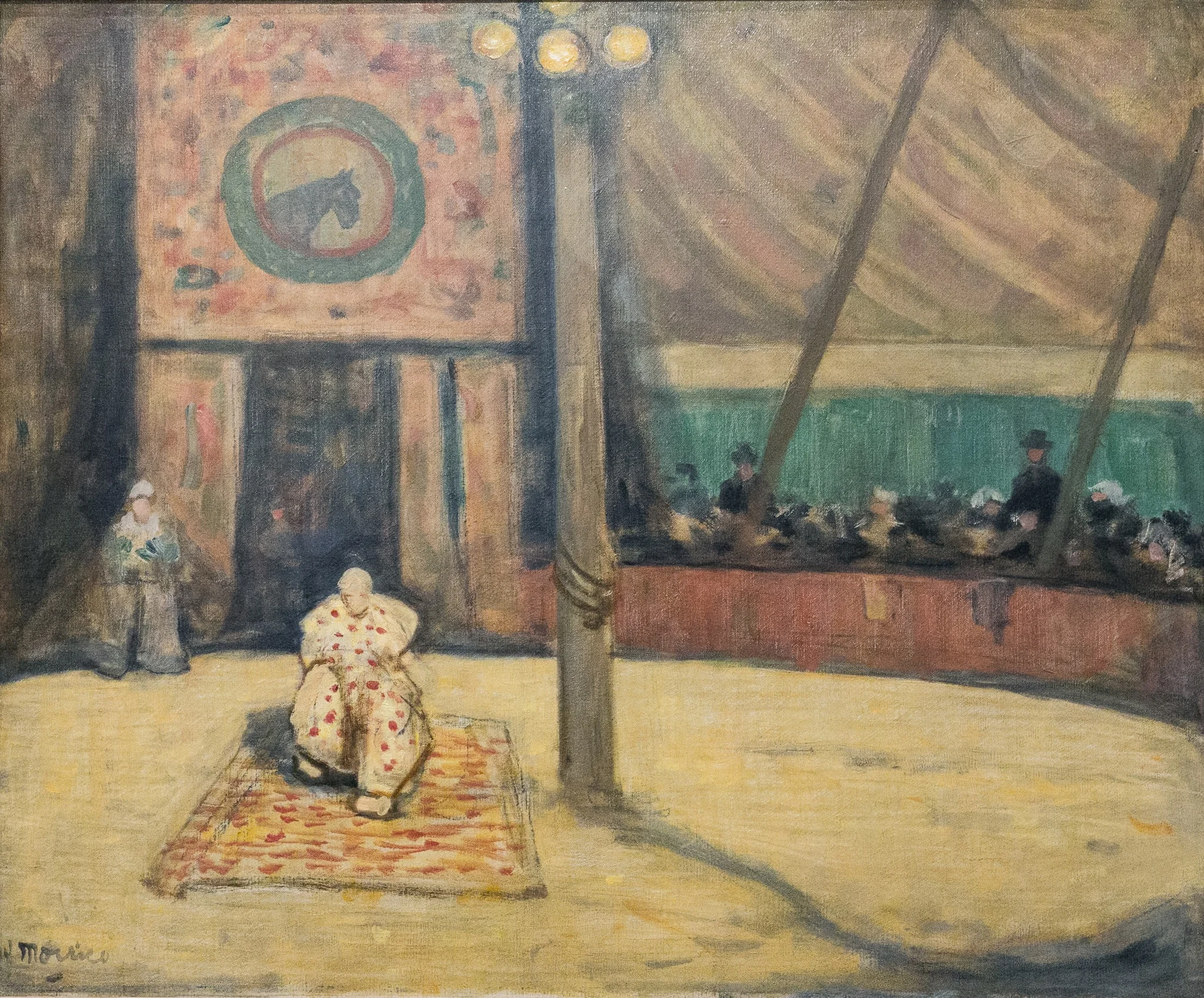 The Circus at Concarneau, detail
