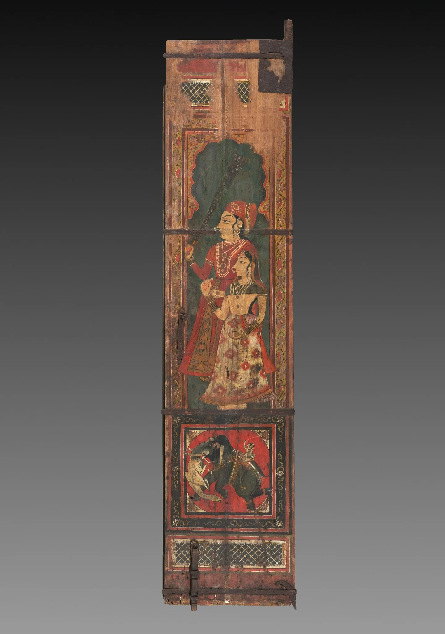 Painted Door, detail