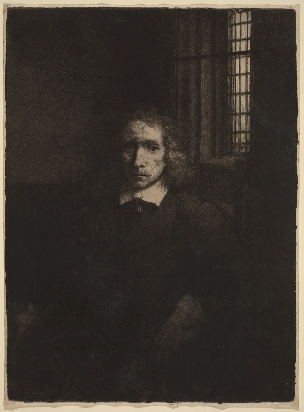 Jacob Haaringh (Young Haaringh) (Pieter Haaringh), by Rembrandt van Rijn, ink, 1655