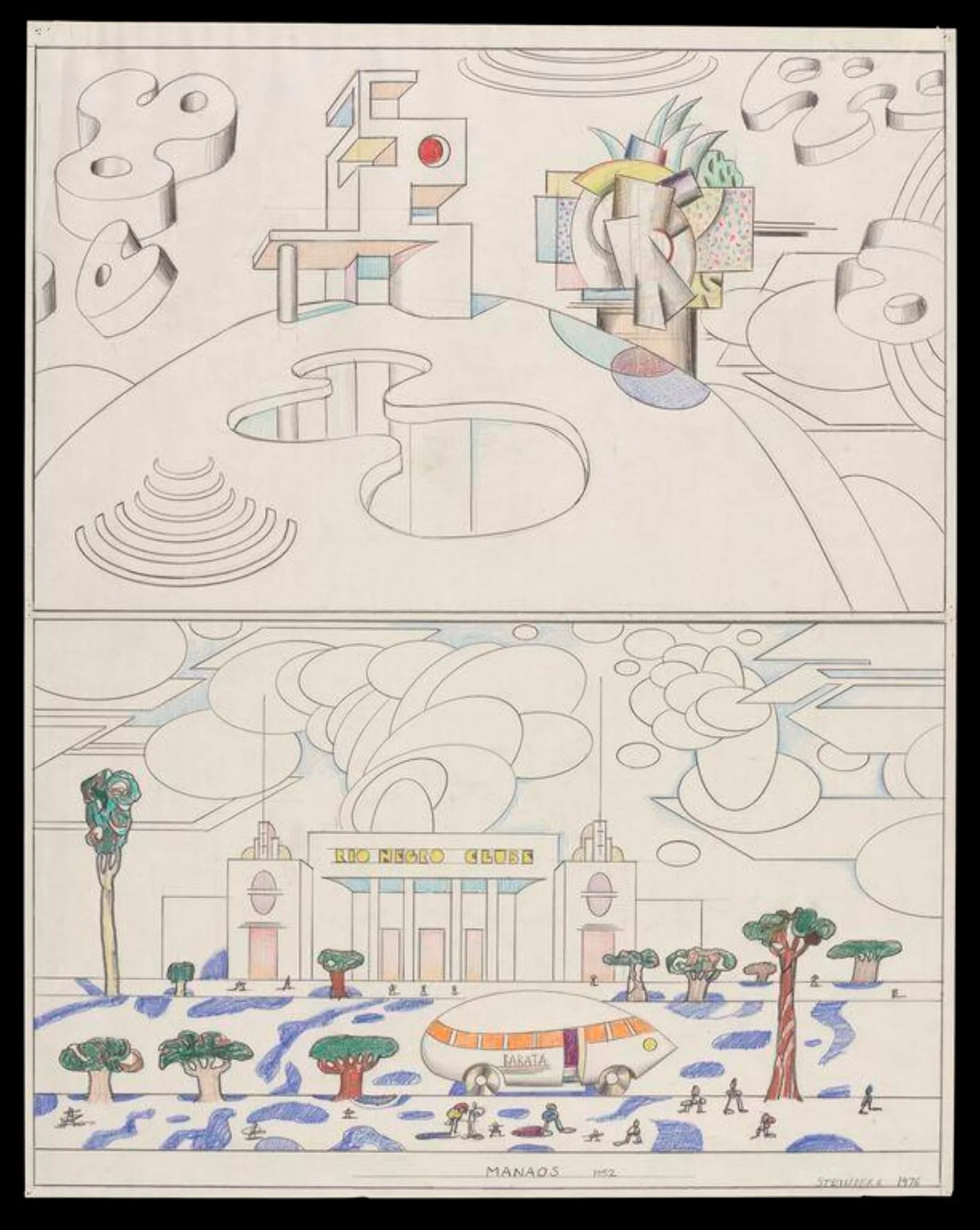 Manaos (Manaus) 1952, detail