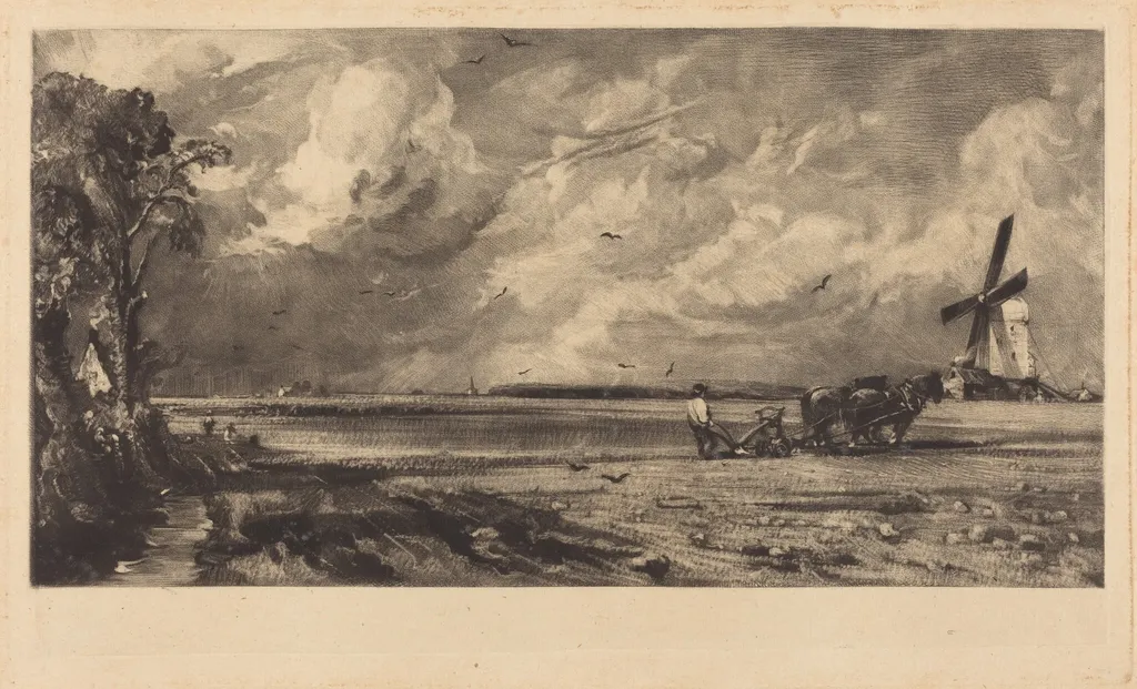 Spring, by David Lucas, ink, 1829