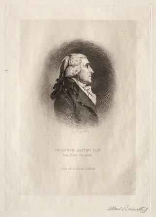 Jonathan Dayton, by Albert Rosenthal, 1901