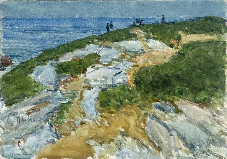 Sunday Morning, Appledore, detail