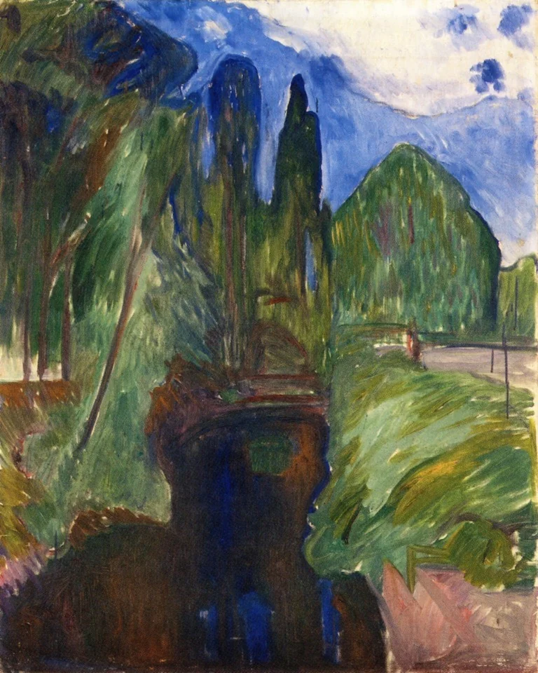 Park Landscape, detail