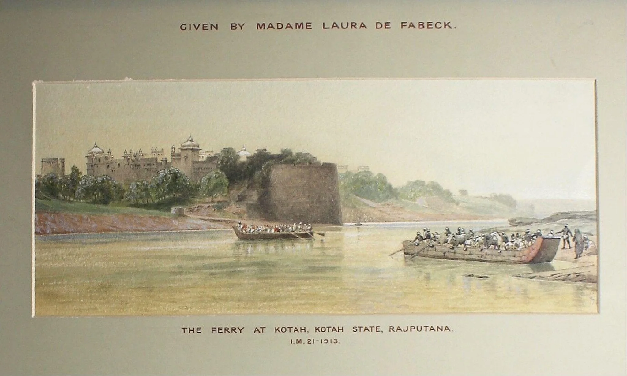 The Ferry at Kotah, detail