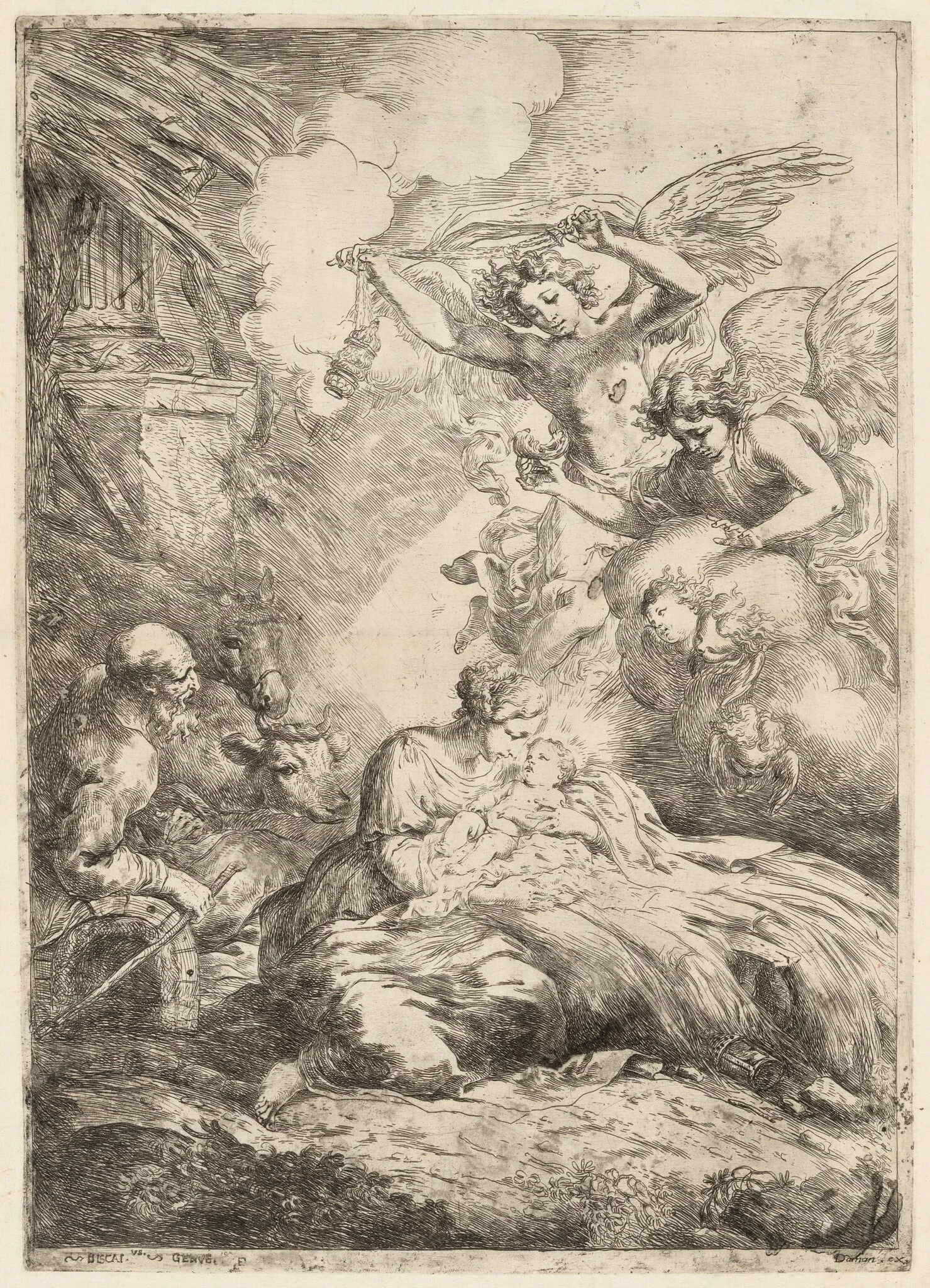 The Nativity, detail