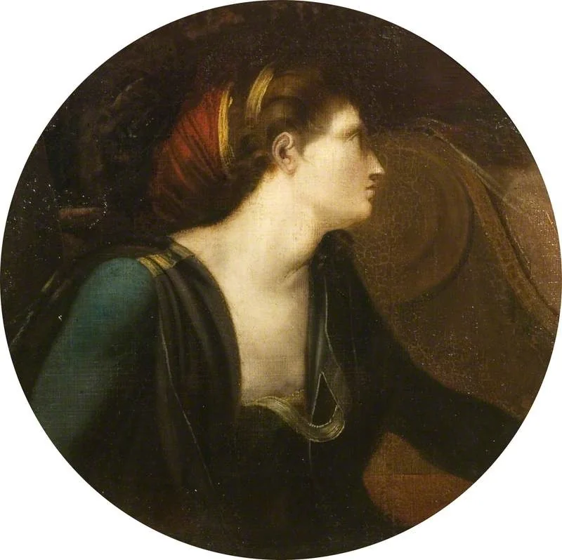 The Dream of Queen Katherine (from William Shakespeare's 'Henry VIII', Act IV, Scene 2) (fragment), detail