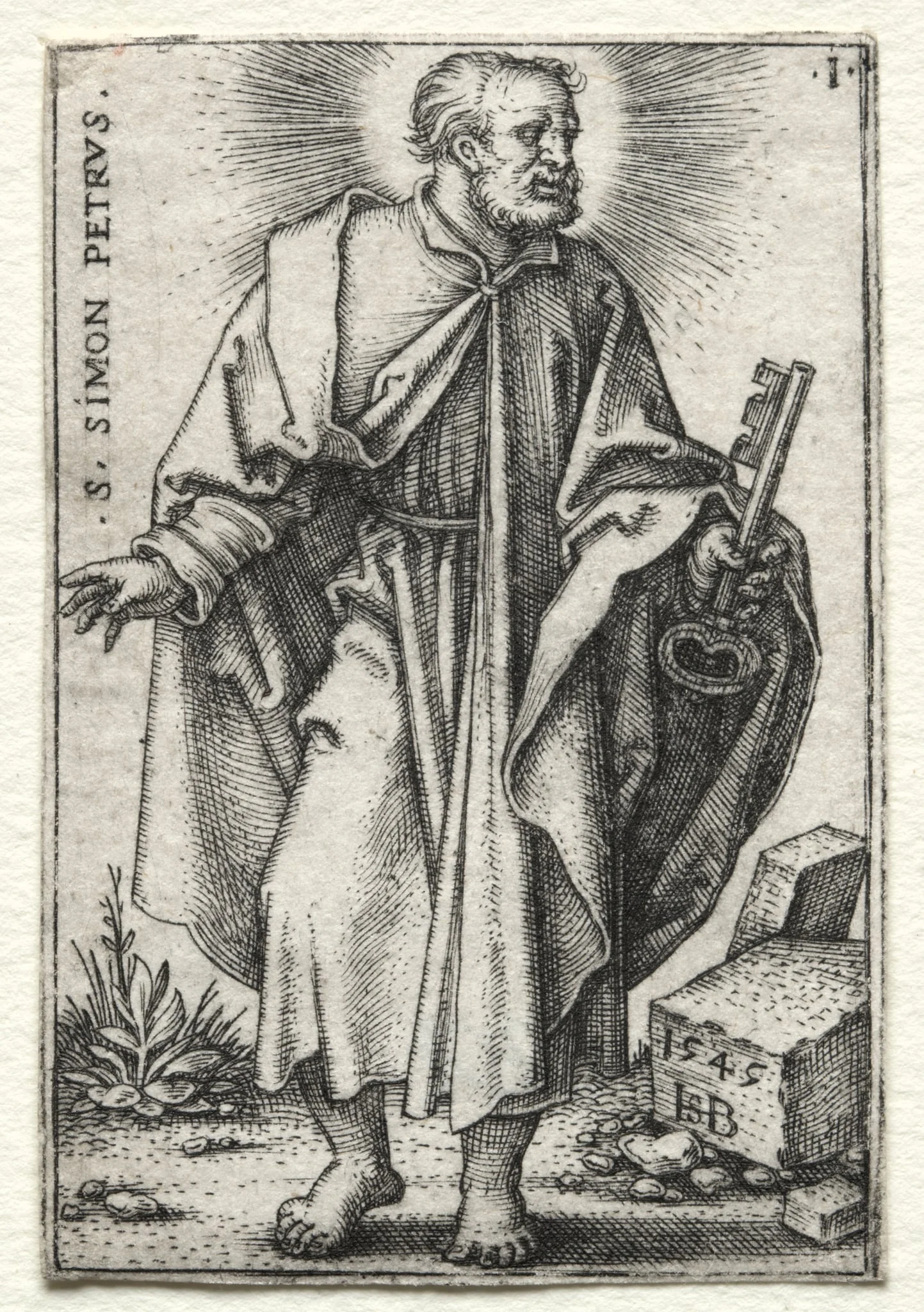 St. Simon Peter, detail