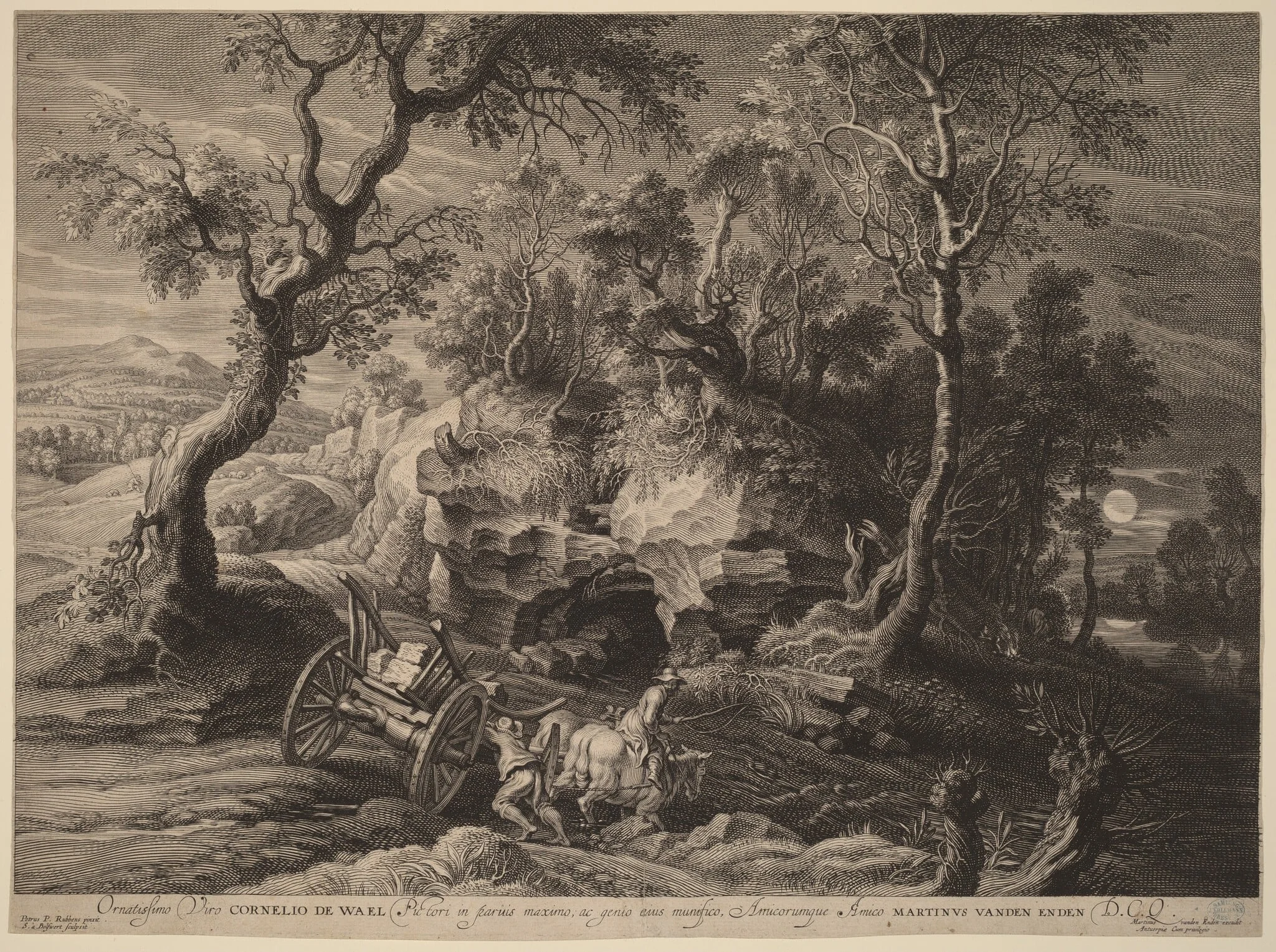 Rocky Landscape, detail
