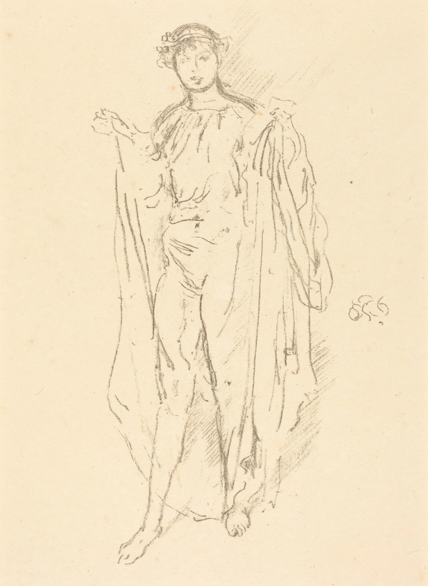 The Girl, detail