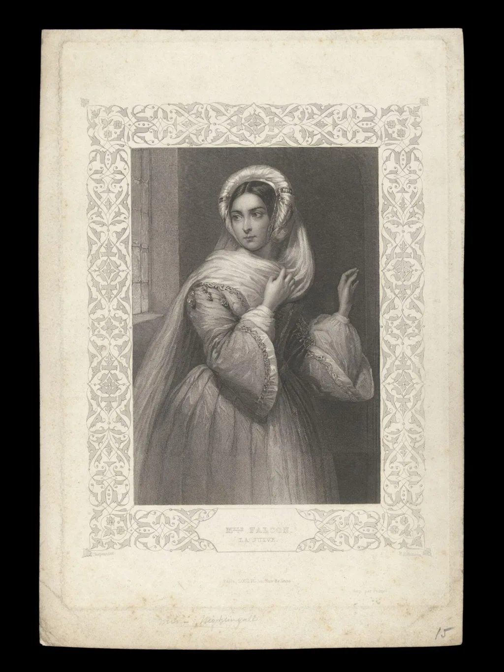 H Beard Print Collection, by Chapentier, 1850