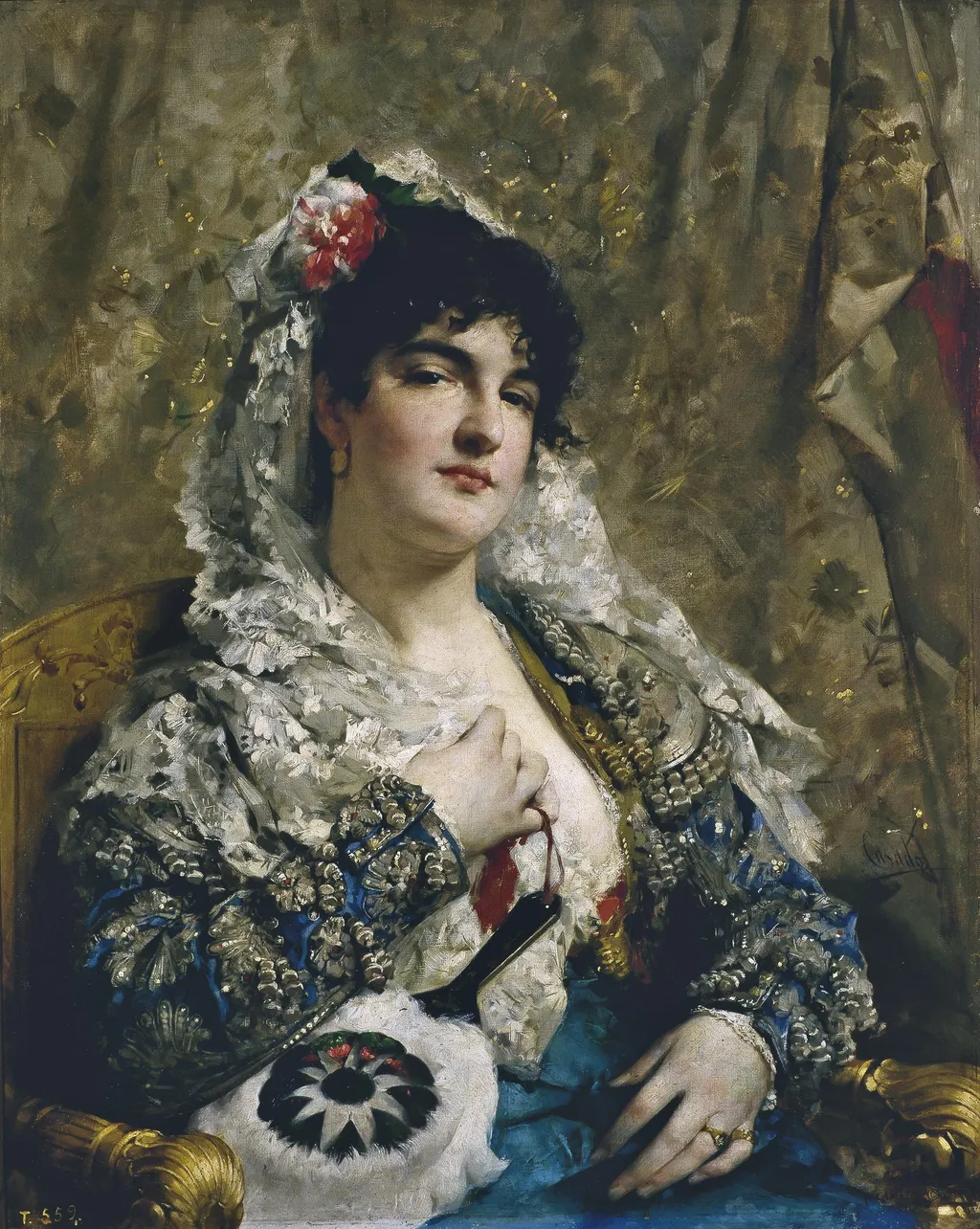 La Tirana, by José Casado del Alisal, unspecified, 1875