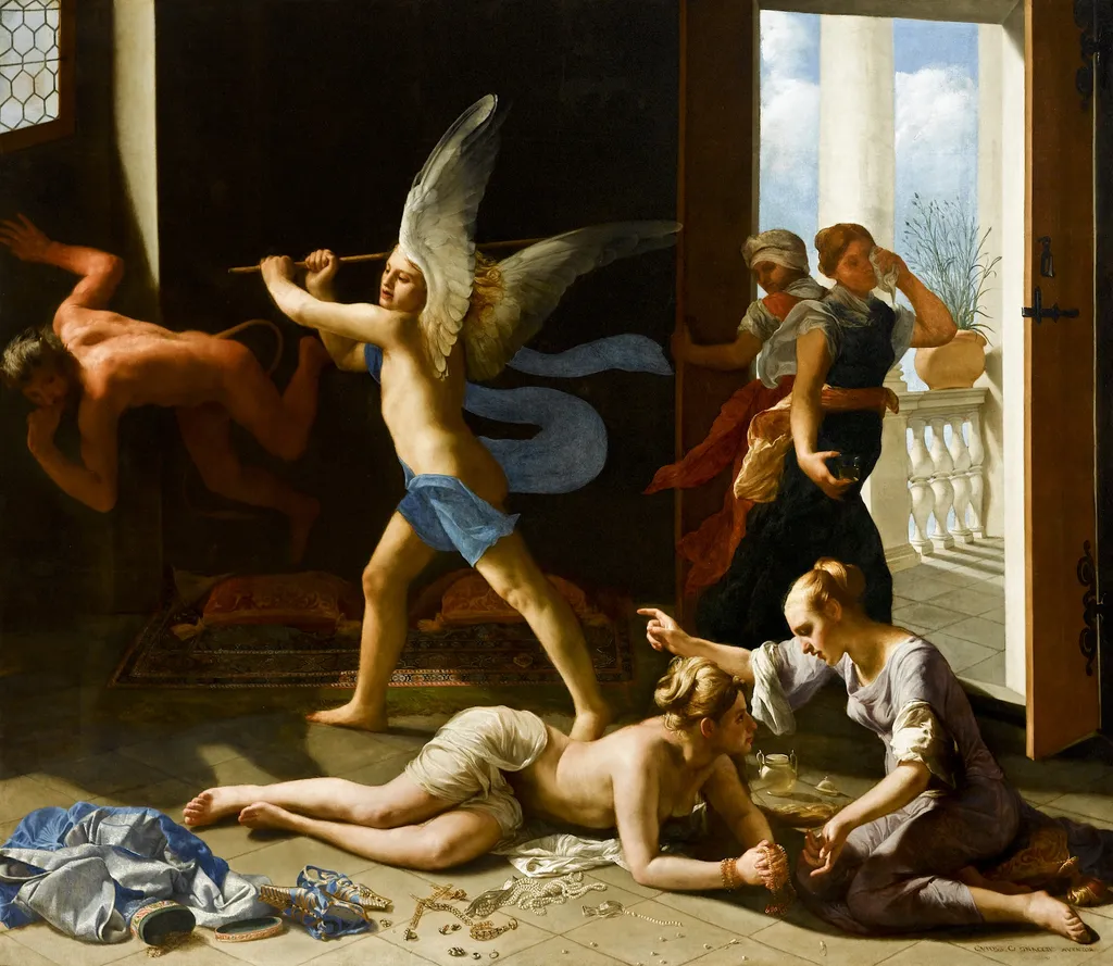 The Repentant Magdalene, by Guido Cagnacci, oil, 1661