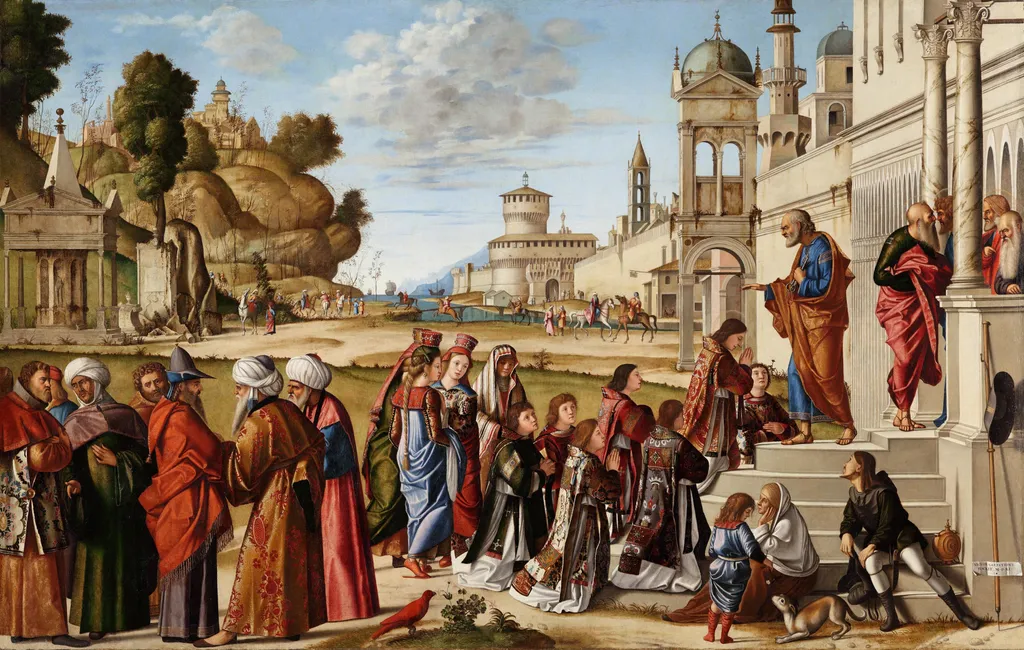 The Ordination of St. Stephen, by Vittore Carpaccio, unspecified, 1511
