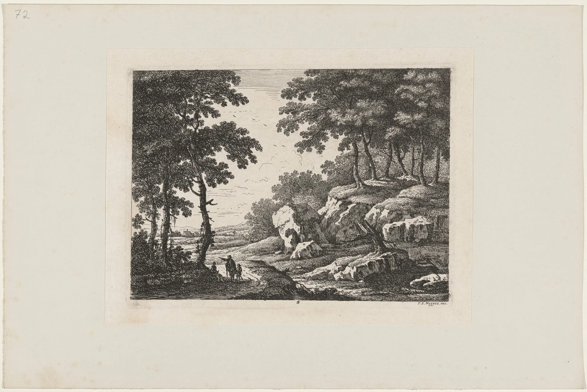 Traveler Pointing the Way, detail