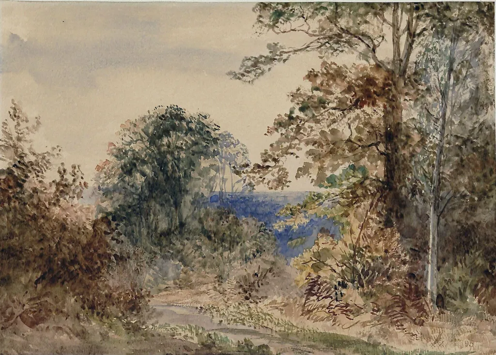 Study from Nature, by Margaret Sarah Carpenter, 1850
