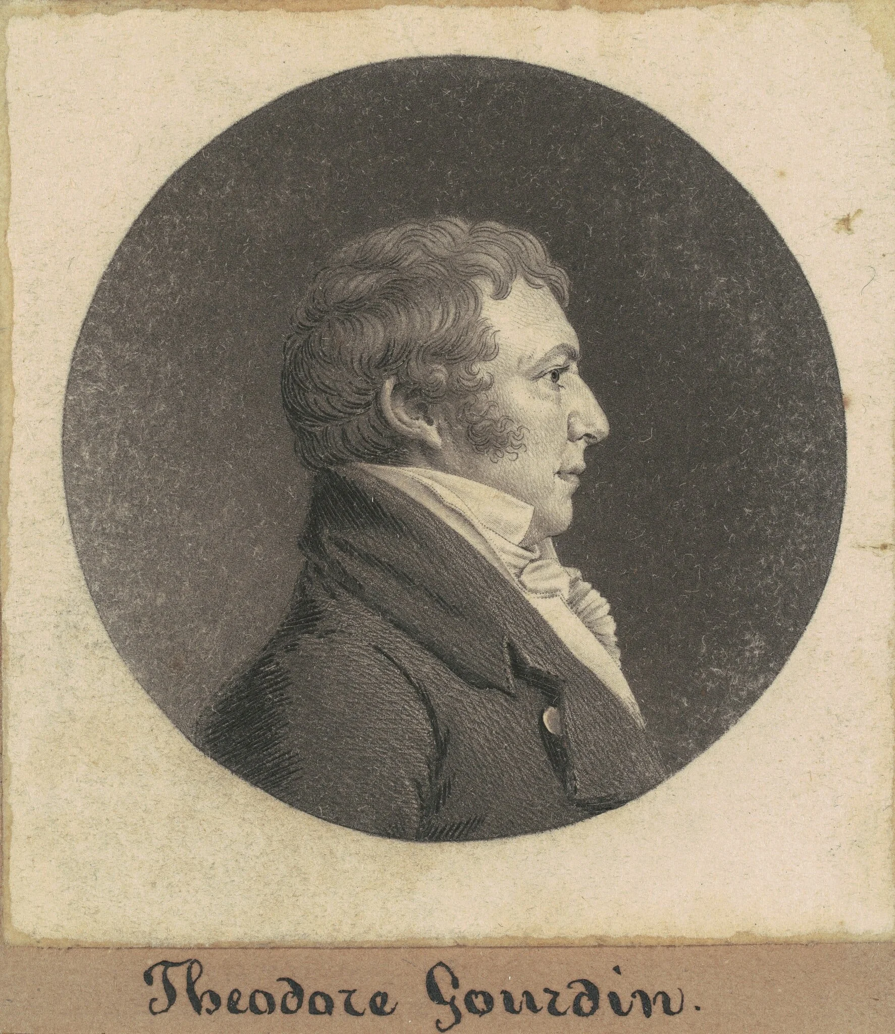 Theodore Gourdin, detail