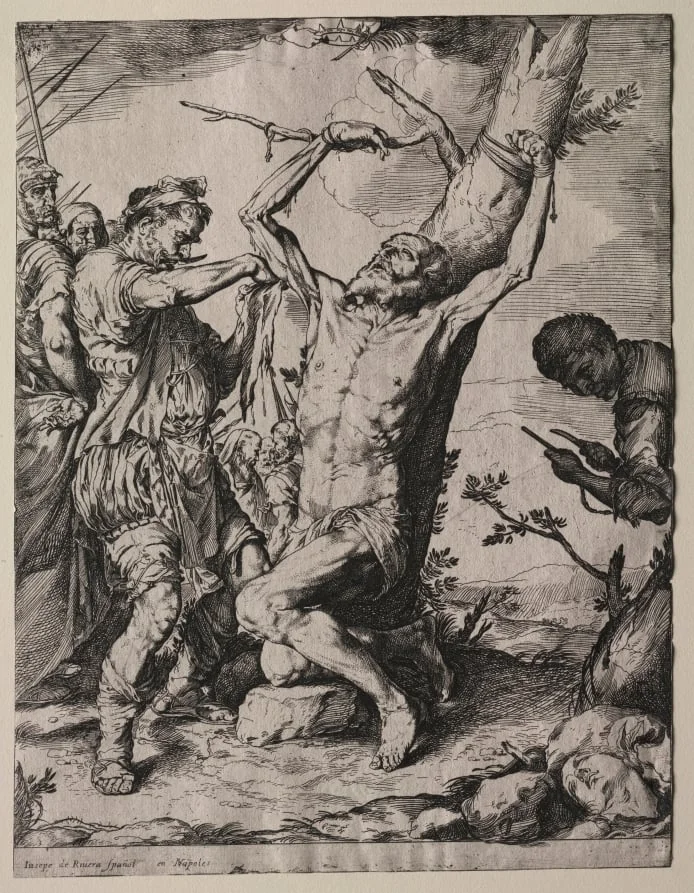 Martyrdom of St. Bartholomew, detail