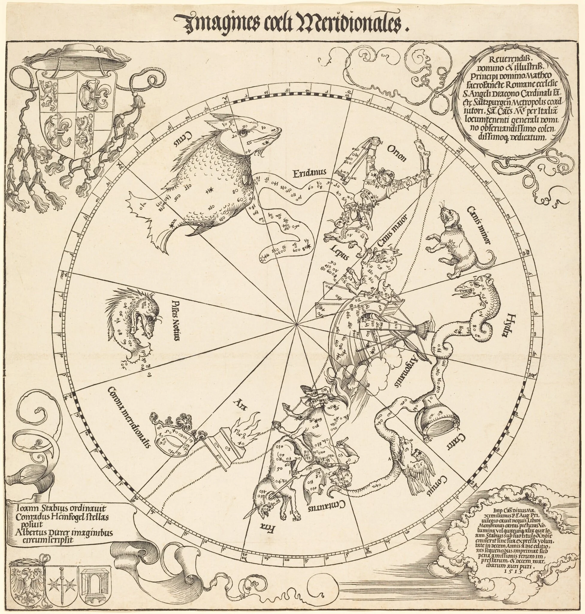 The Southern Celestial Hemisphere, detail