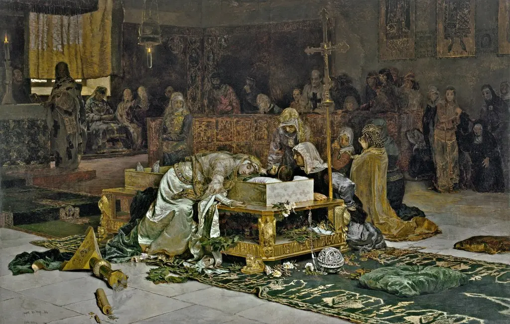 The Lovers of Teruel, by Antonio Muñoz Degrain, oil, 1892