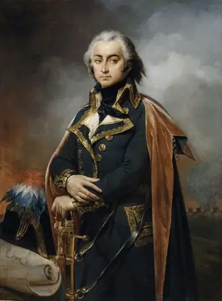 Cyrus-Marie-Adélaïde de Timbrune, Count of Valence, General-in-Chief of the Army of the Ardennes, by Merry-Joseph Blondel, oil, 1834