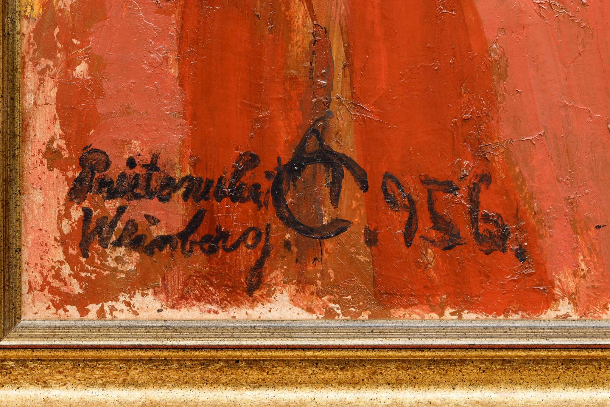 Portretul colecționarului M.M. Weinberg – Omul cu pipă, detail