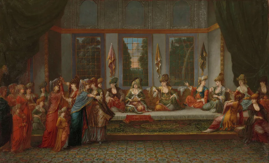 Greek Wedding, by Jean Baptiste Vanmour, oil, 1728
