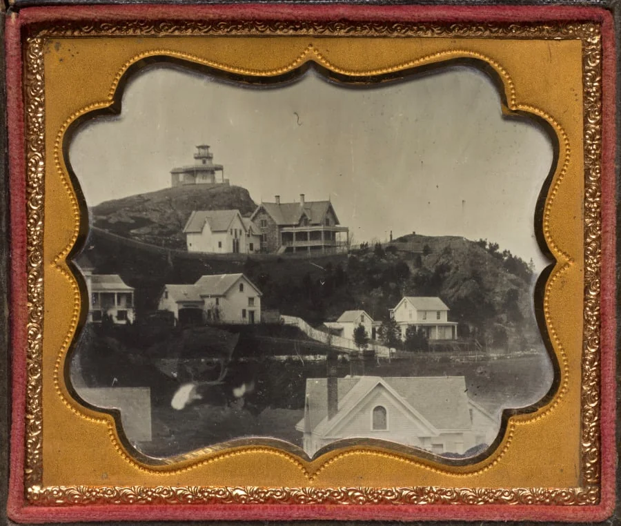 High Rock Tower and Stone Cottage, Lynn, Massachusetts, detail