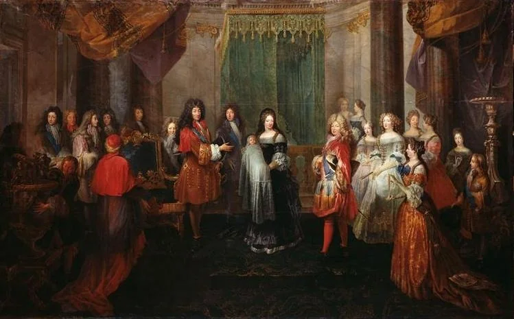 The Birth of the Duke of Burgundy, detail