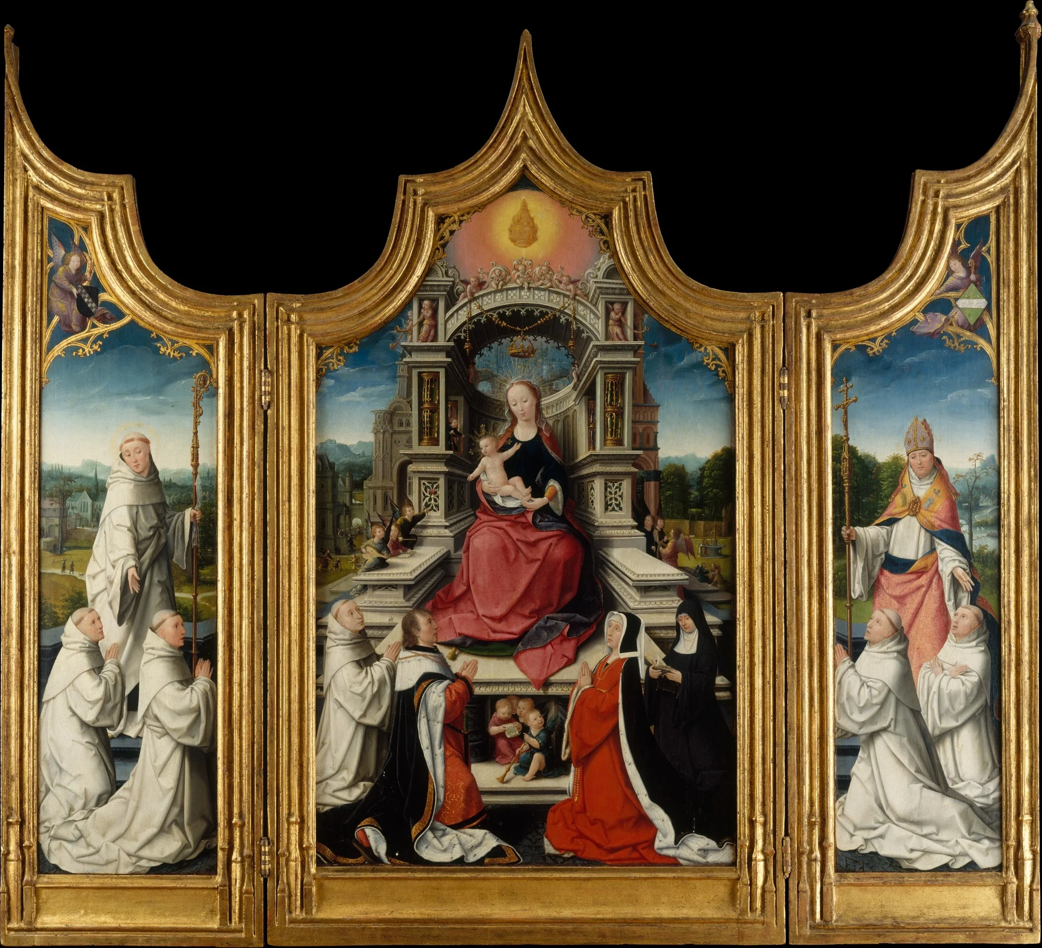 The Le Cellier Altarpiece, detail