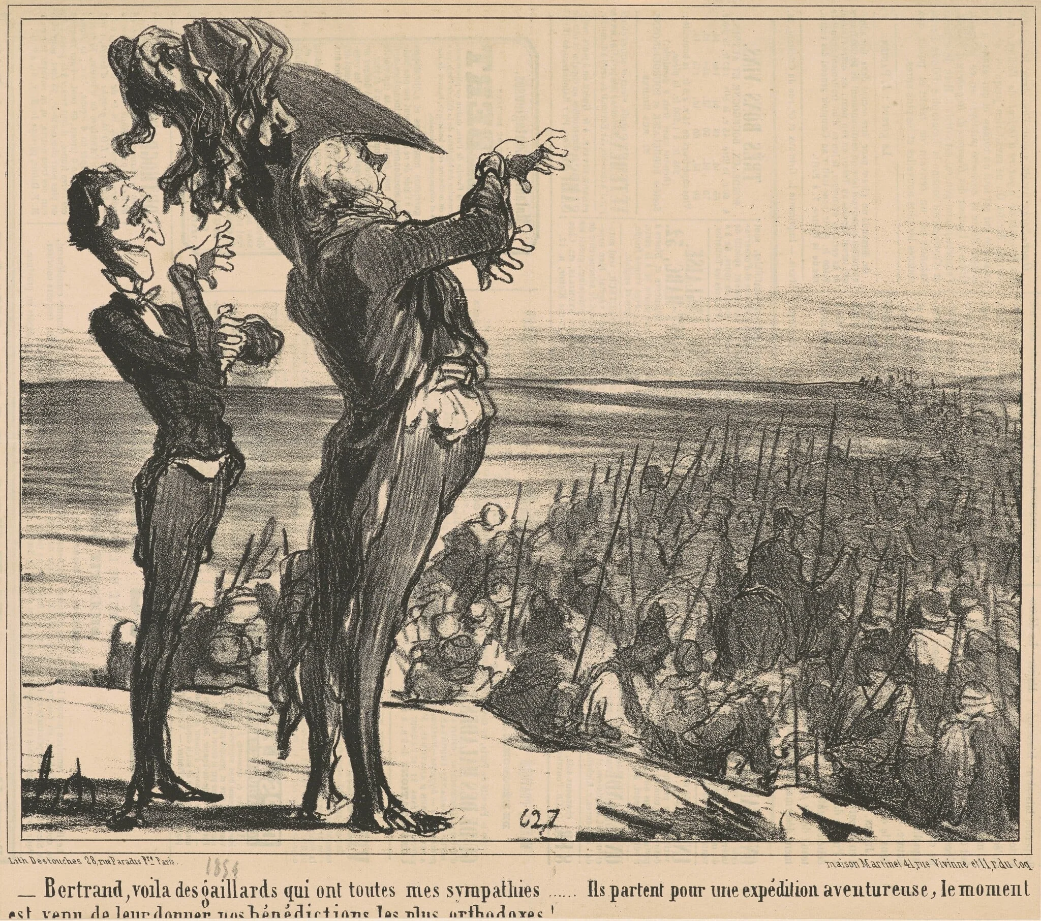 Bertrand, voila des gaillards ..., detail