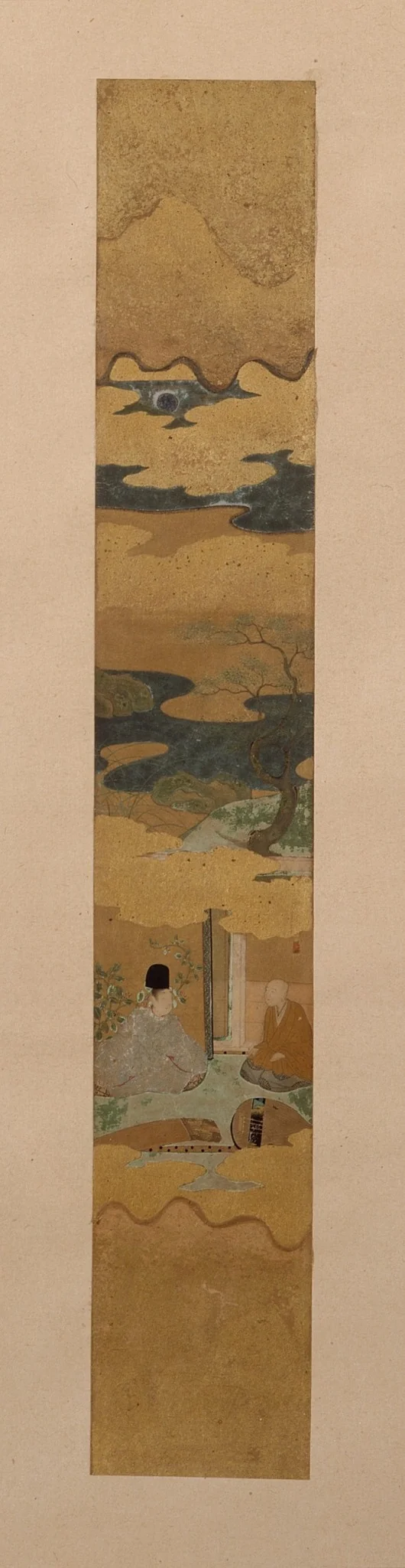 Akashi from the Tale of Genji, detail