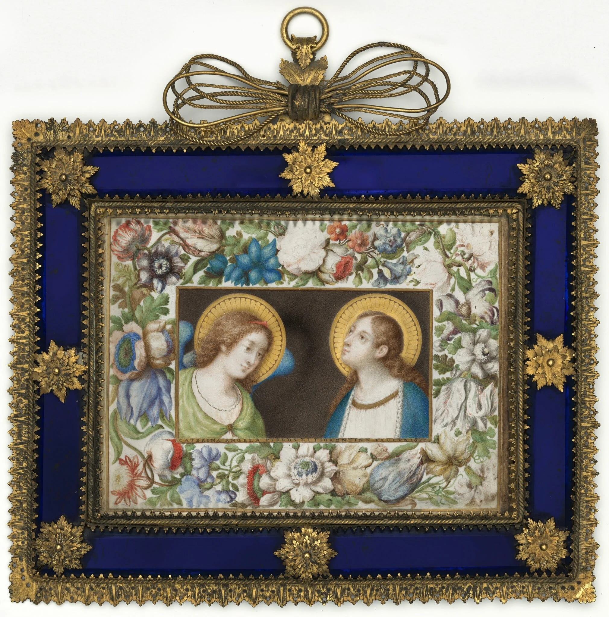The Annunciation, detail