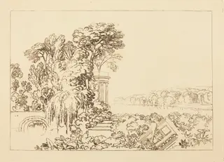 Isis, by Joseph Mallord William Turner, ink, 1819