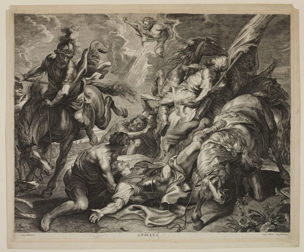 Conversion of St. Paul, by Schelte Bolswert, 1650