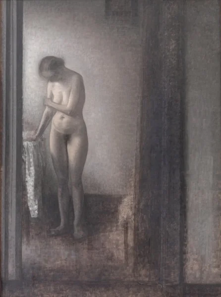 Standing Female Nude, detail