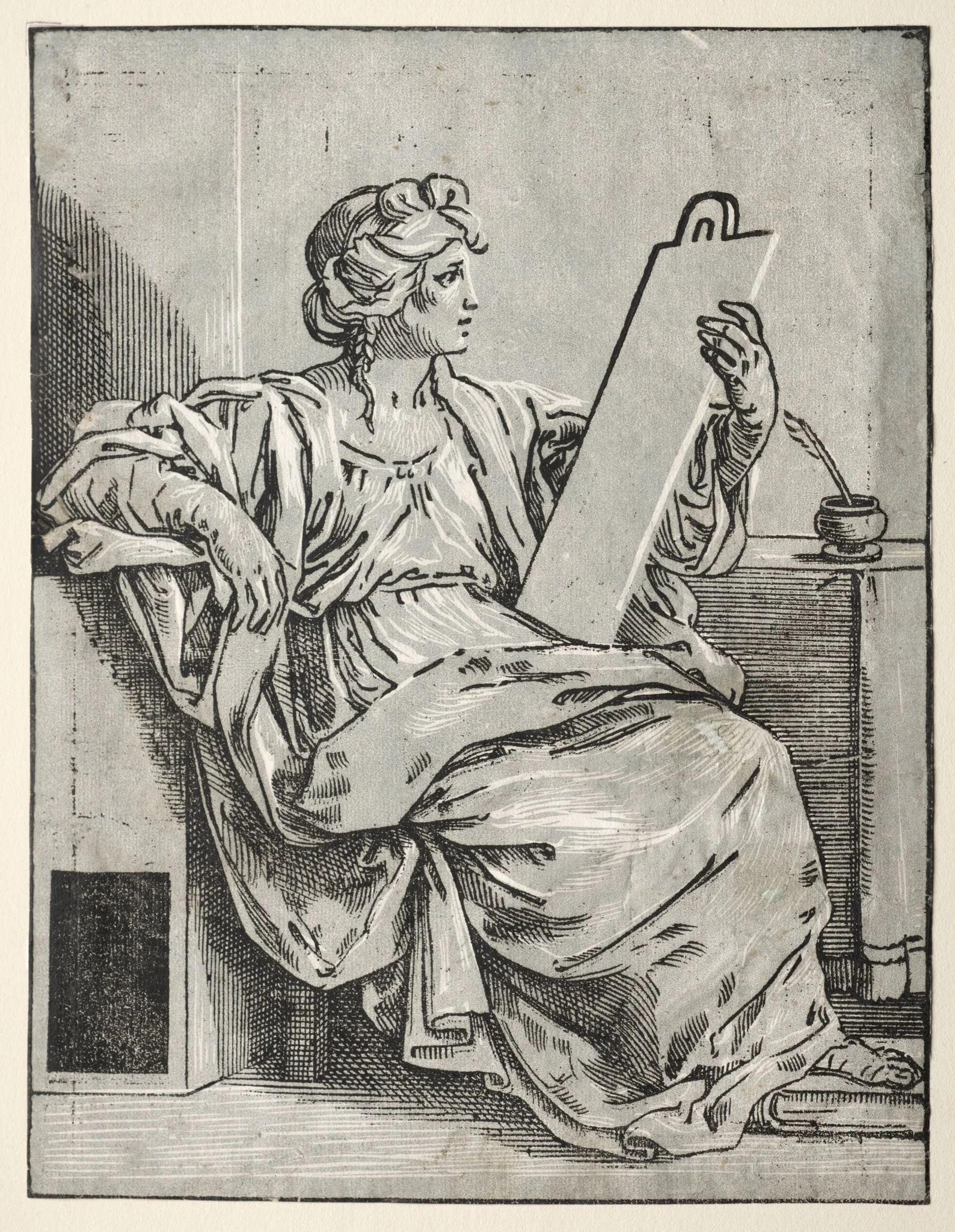 A Sibyl, detail