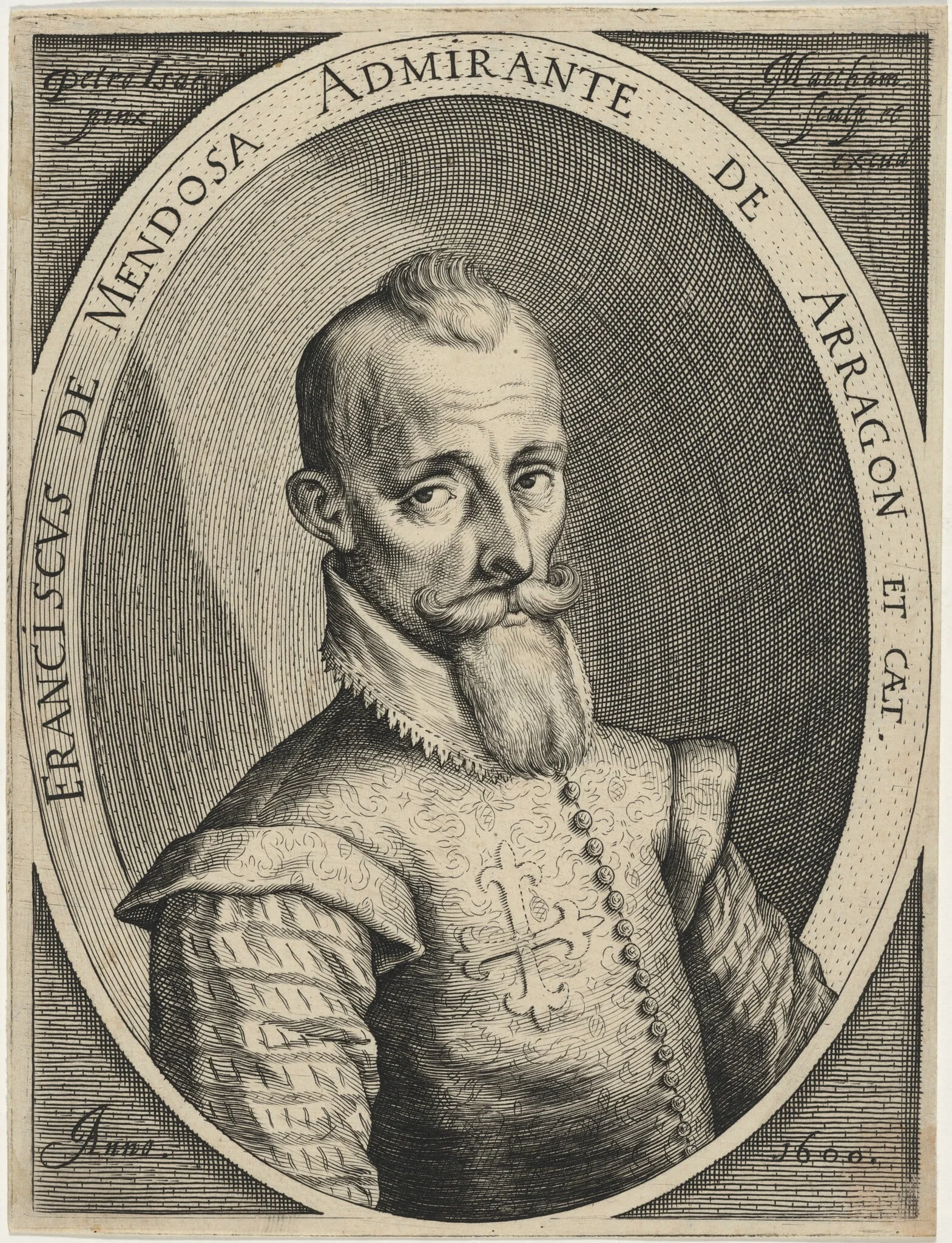Franciscus de Mendosa, detail