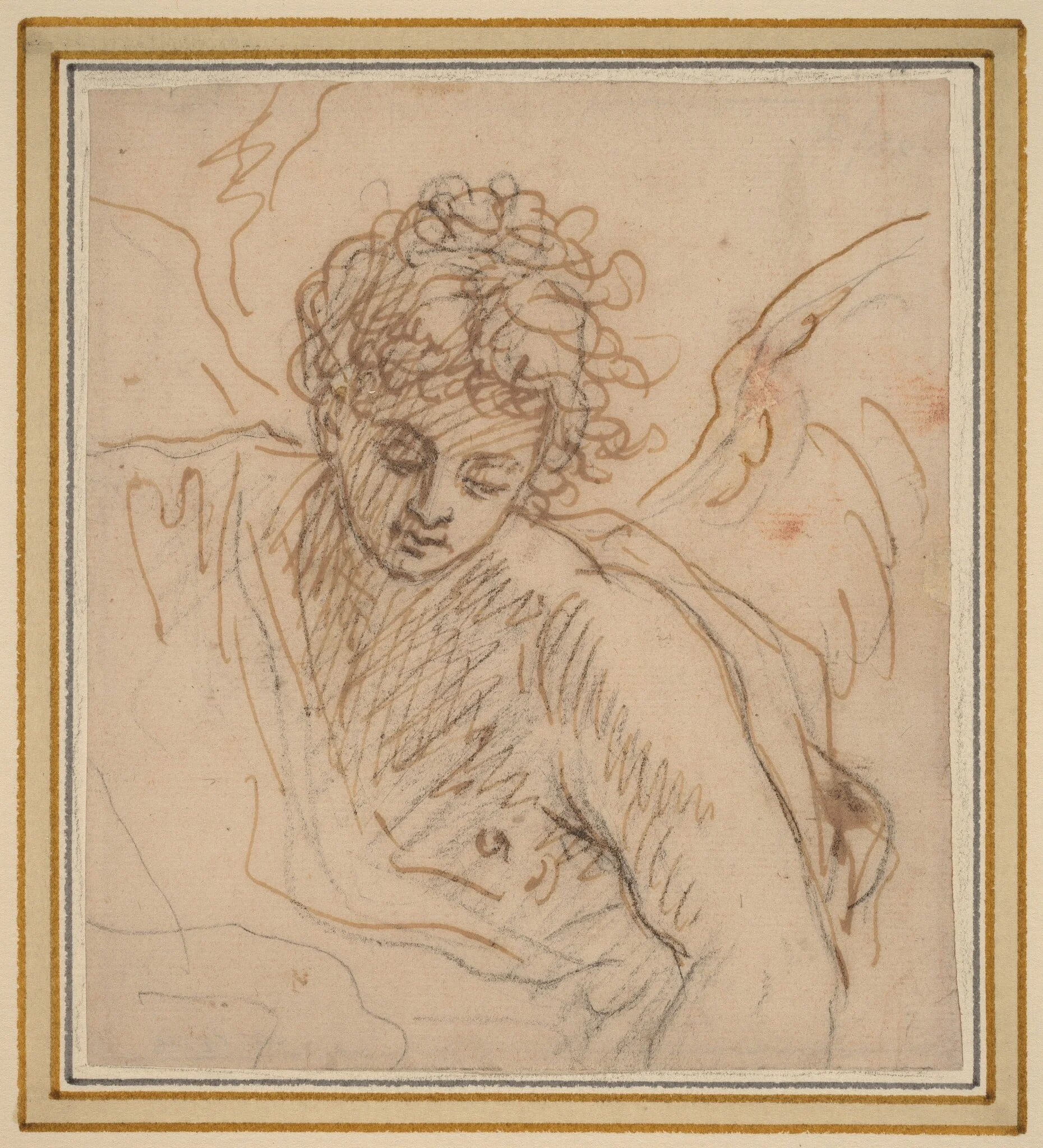 An Angel, detail