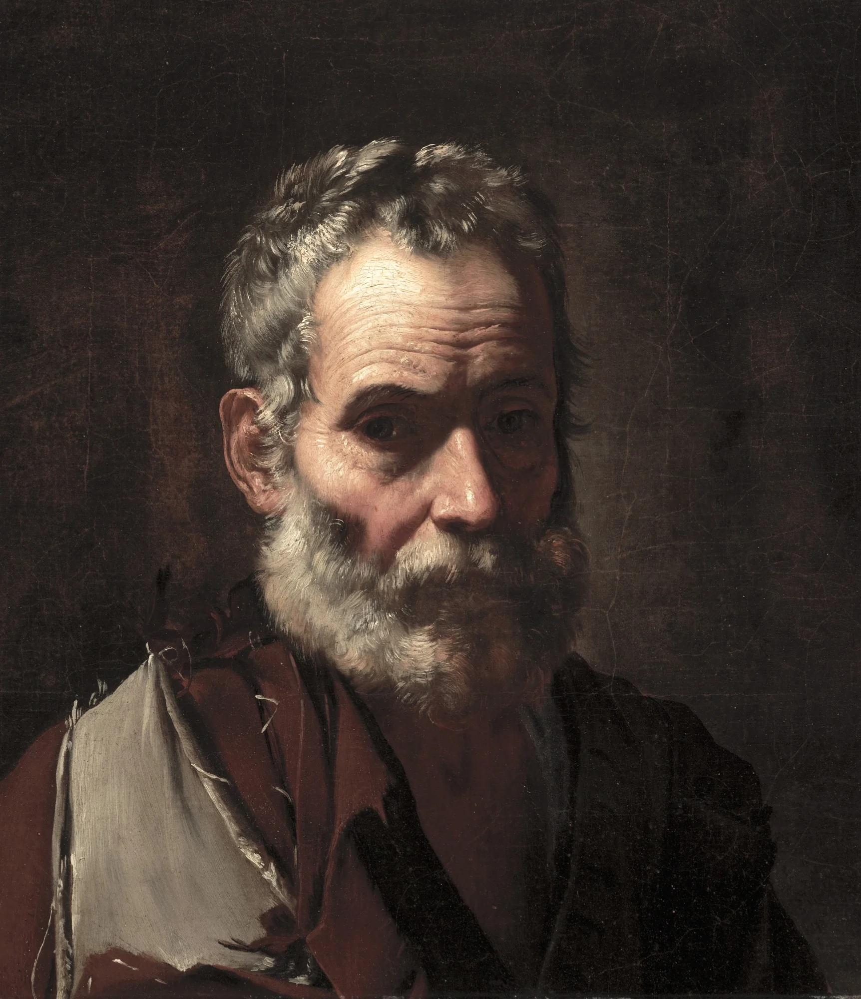 An Old Man, detail